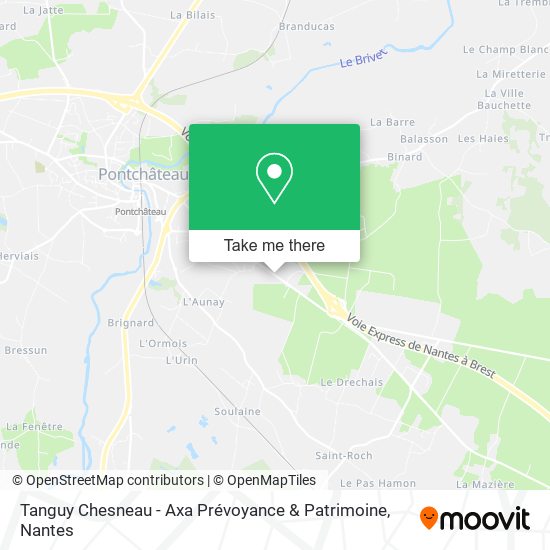 Tanguy Chesneau - Axa Prévoyance & Patrimoine map