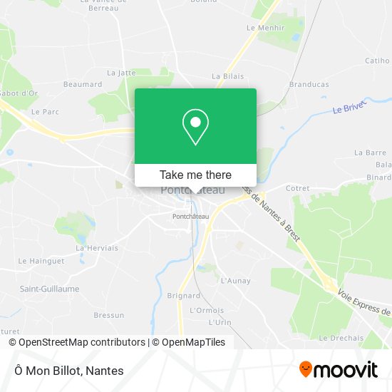 Ô Mon Billot map