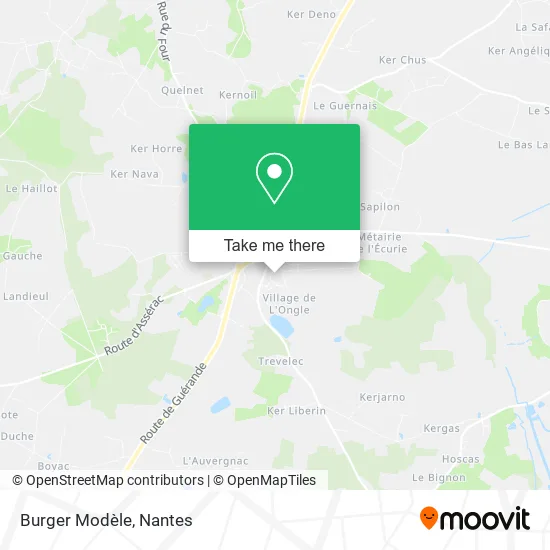 Mapa Burger Modèle