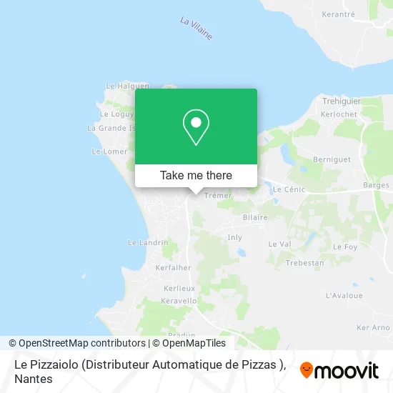 Le Pizzaiolo (Distributeur Automatique de Pizzas ) map