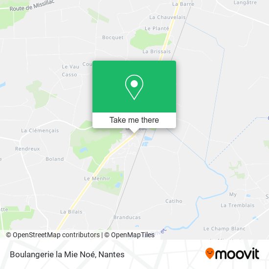 Boulangerie la Mie Noé map