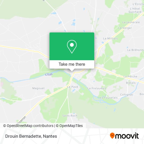 Drouin Bernadette map