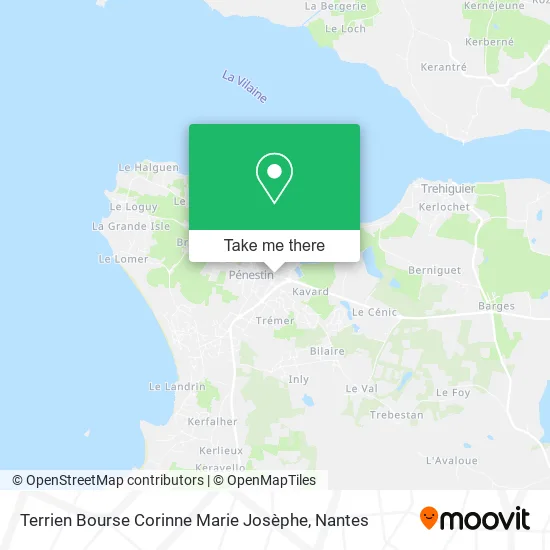 Mapa Terrien Bourse Corinne Marie Josèphe