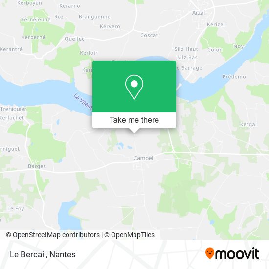 Le Bercail map