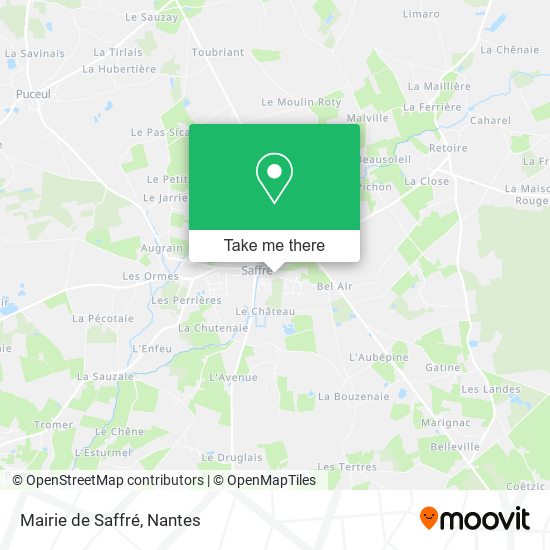 Mairie de Saffré map