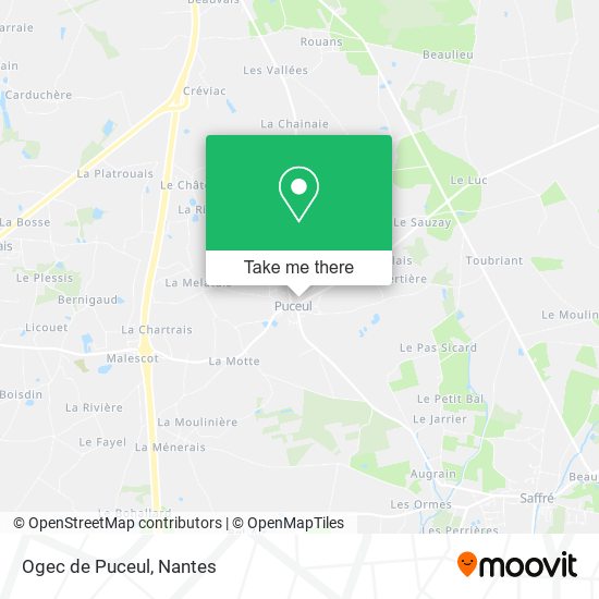 Ogec de Puceul map