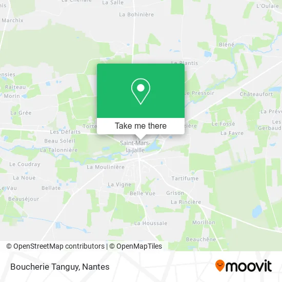 Mapa Boucherie Tanguy
