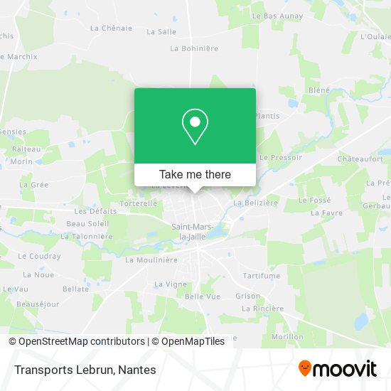 Transports Lebrun map