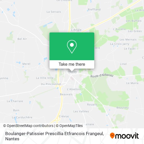 Boulanger-Patissier Prescillia Etfrancois Frangeul map