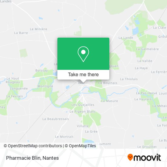 Pharmacie Blin map
