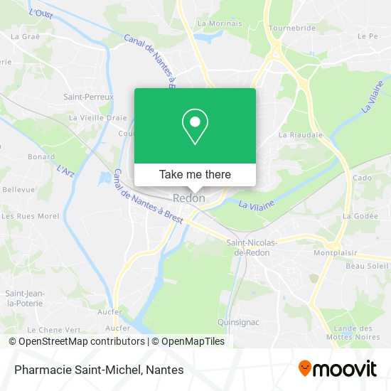Pharmacie Saint-Michel map