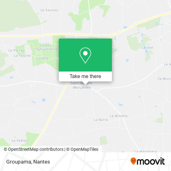 Groupama map