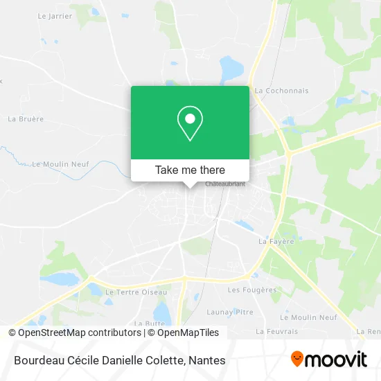 Bourdeau Cécile Danielle Colette map