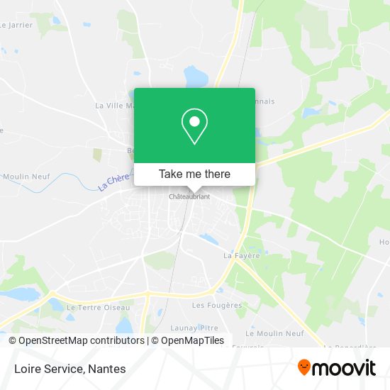 Loire Service map