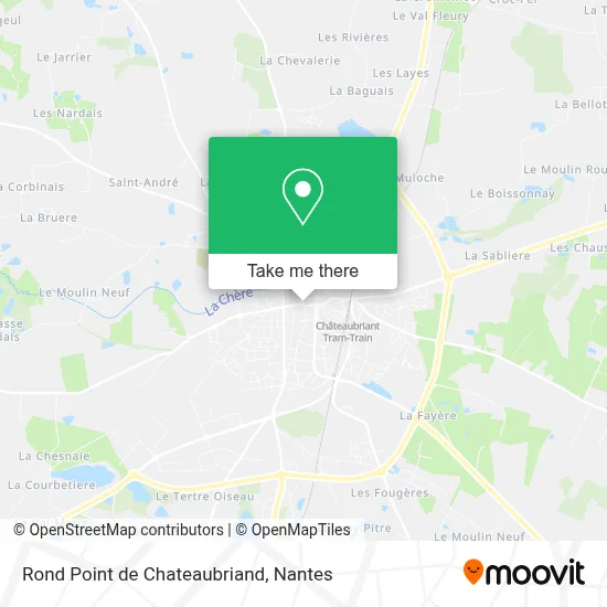 Rond Point de Chateaubriand map
