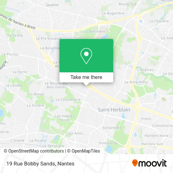 Mapa 19 Rue Bobby Sands