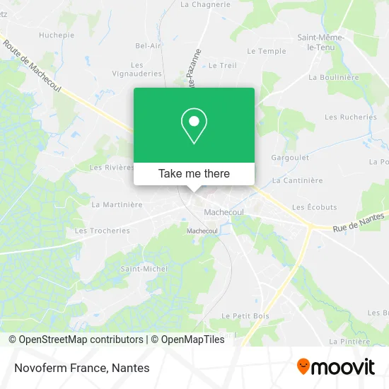 Novoferm France map