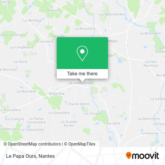 Le Papa Ours map