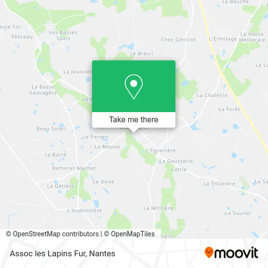 Mapa Assoc les Lapins Fur