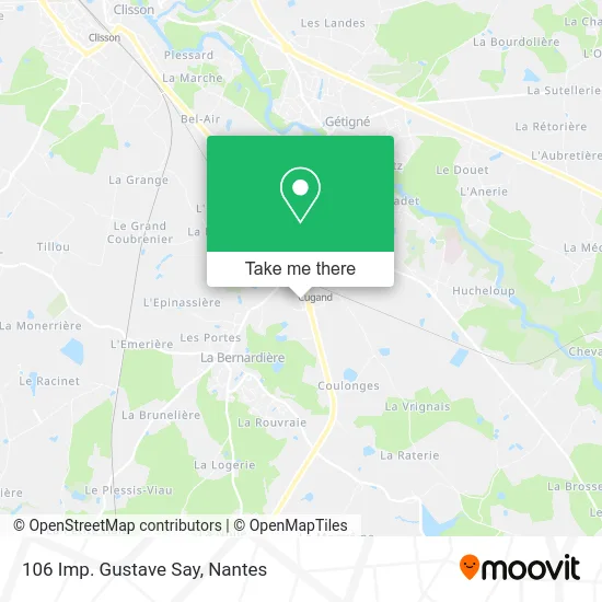 Mapa 106 Imp. Gustave Say