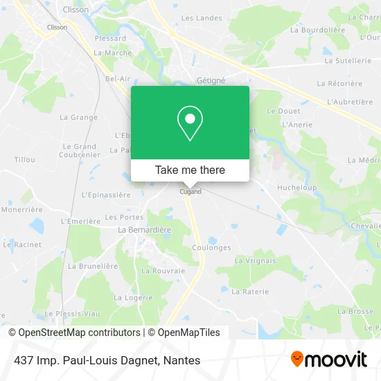 Mapa 437 Imp. Paul-Louis Dagnet