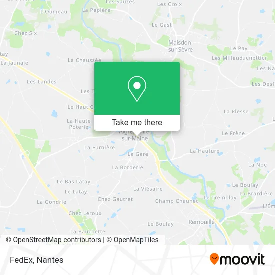 Mapa FedEx