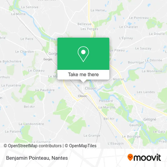 Mapa Benjamin Pointeau
