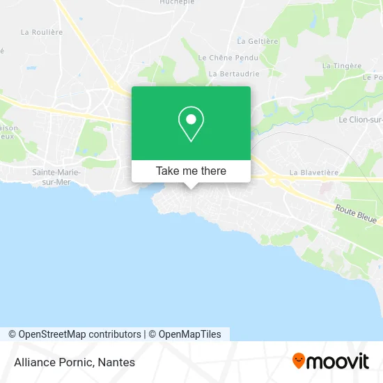 Mapa Alliance Pornic