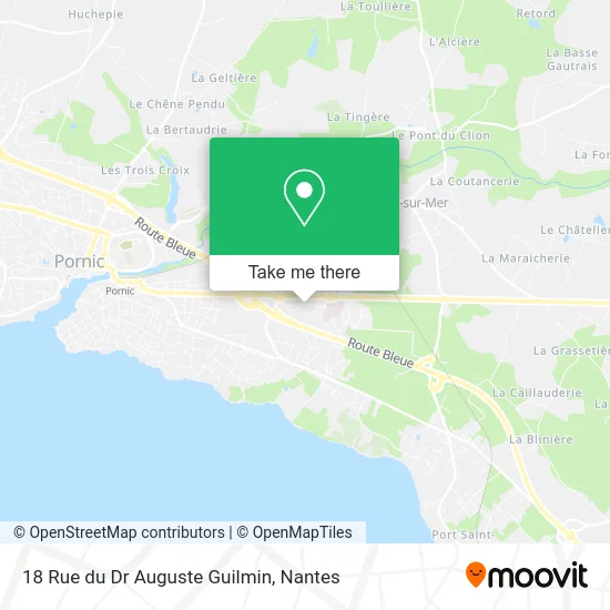 Mapa 18 Rue du Dr Auguste Guilmin