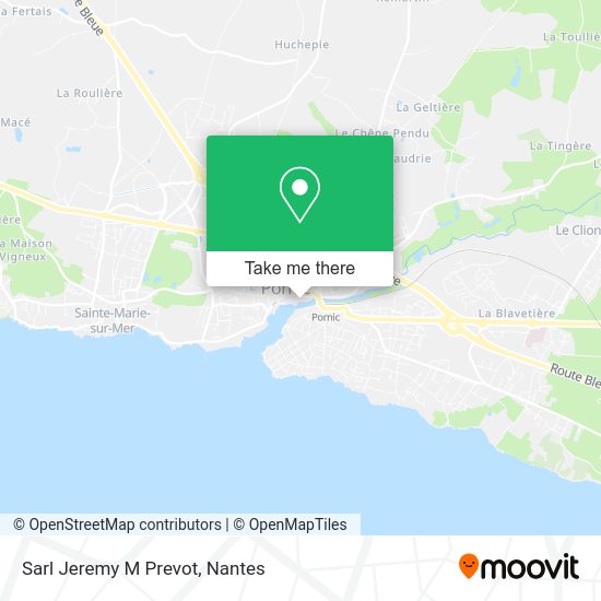 Sarl Jeremy M Prevot map