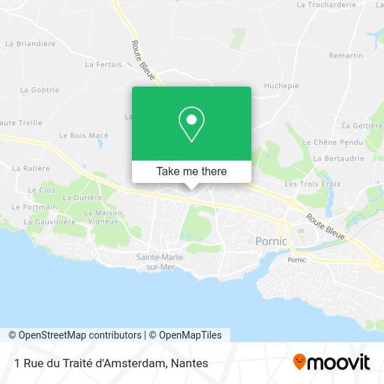 1 Rue du Traité d'Amsterdam map