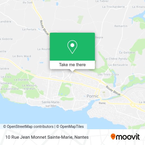 10 Rue Jean Monnet Sainte-Marie map