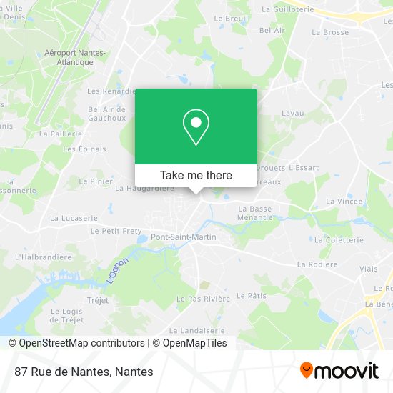 87 Rue de Nantes map
