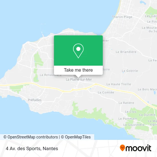 Mapa 4 Av. des Sports
