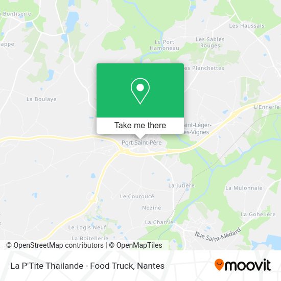La P'Tite Thailande - Food Truck map