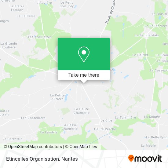 Etincelles Organisation map