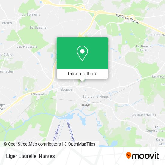 Liger Laurelie map