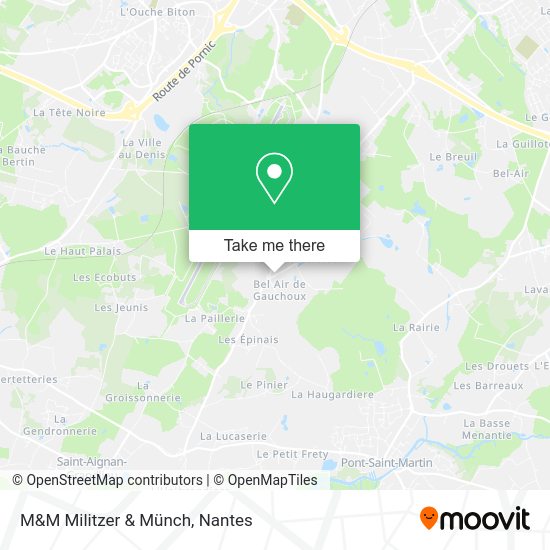 M&M Militzer & Münch map