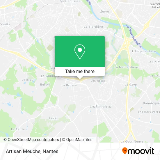 Mapa Artisan Meuche