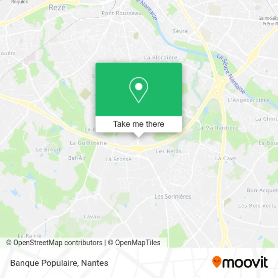 Mapa Banque Populaire