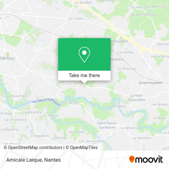 Amicale Laique map