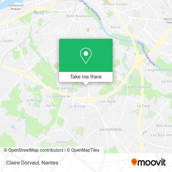 Claire Dorvaul map