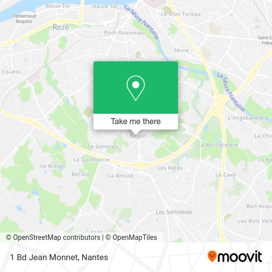 1 Bd Jean Monnet map