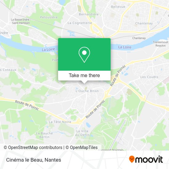 Cinéma le Beau map