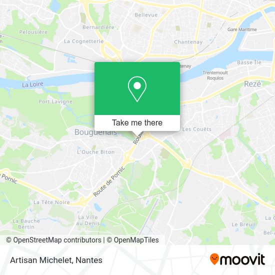 Artisan Michelet map