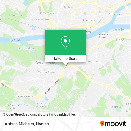 Mapa Artisan Michelet