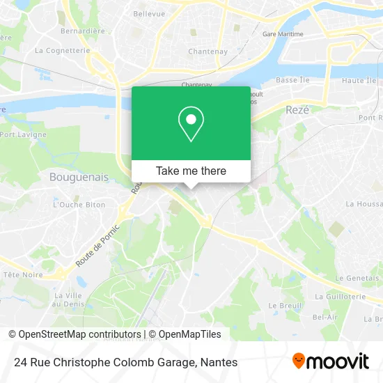 Mapa 24 Rue Christophe Colomb Garage