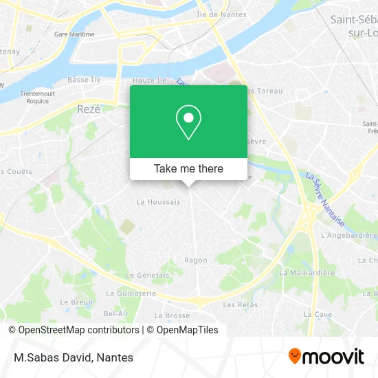 M.Sabas David map