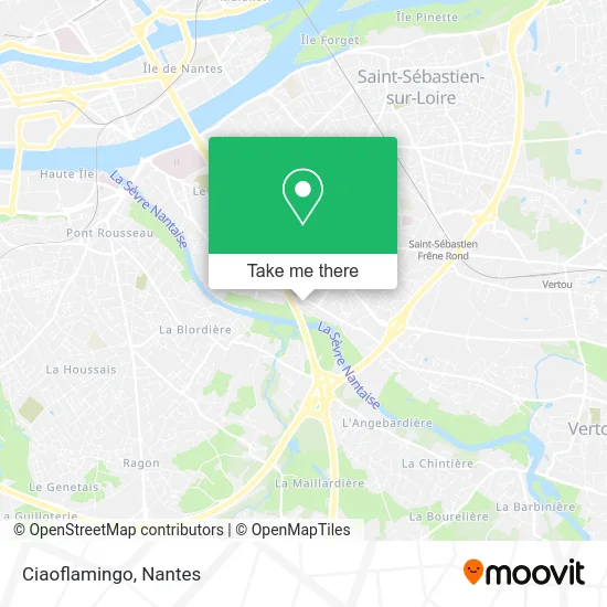 Ciaoflamingo map