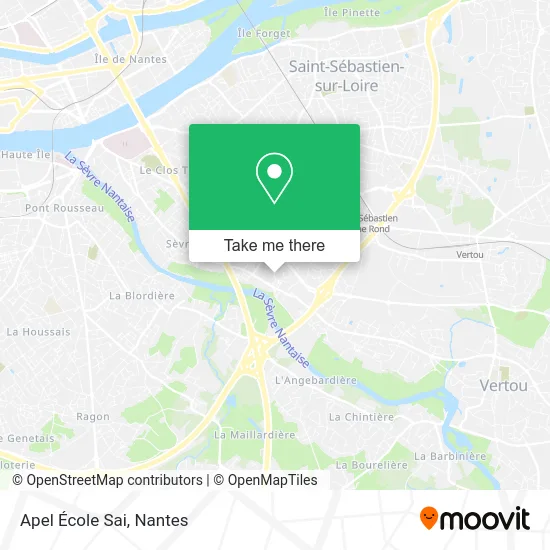Mapa Apel École Sai